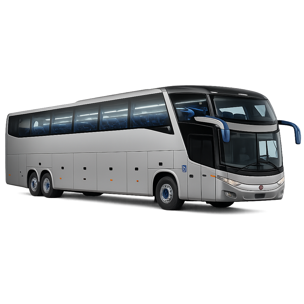 Contemporary coach from South Korea Bus Rental transportation services