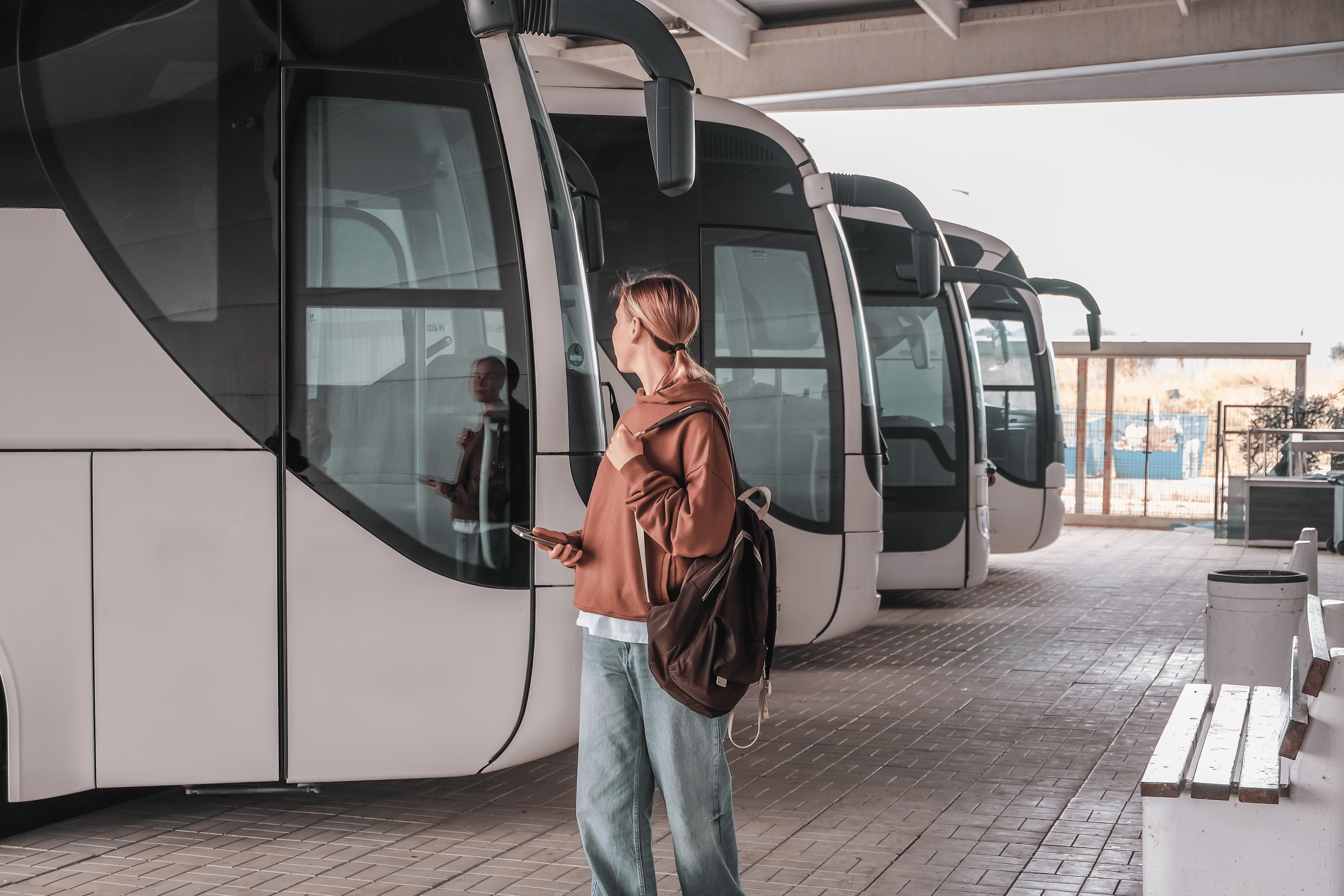 South Korea shuttle service 2 - Group bus hire transportation